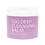[Macklin] SSG Deep Cleansing Balm, 100ml _ All-in-one Cleanser, Makeup Remover, Emulsifying balm, Moisturizing, Hypoallergenic _ Made in KOREA